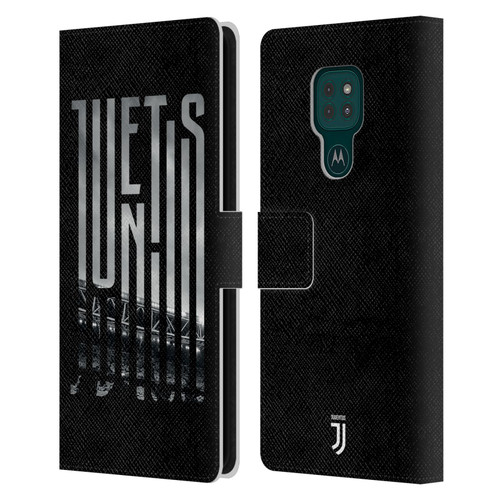 Juventus Football Club Graphic Logo  Stadium Leather Book Wallet Case Cover For Motorola Moto G9 Play