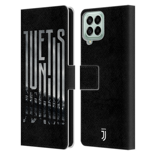 Juventus Football Club Graphic Logo  Stadium Leather Book Wallet Case Cover For Samsung Galaxy M33 (2022)