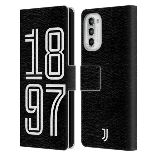 Juventus Football Club History 1897 Portrait Leather Book Wallet Case Cover For Motorola Moto G52