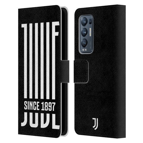 Juventus Football Club History Since 1897 Leather Book Wallet Case Cover For OPPO Find X3 Neo / Reno5 Pro+ 5G