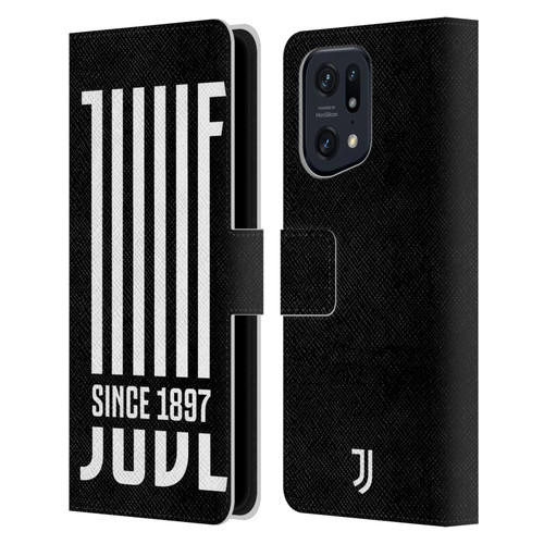 Juventus Football Club History Since 1897 Leather Book Wallet Case Cover For OPPO Find X5 Pro