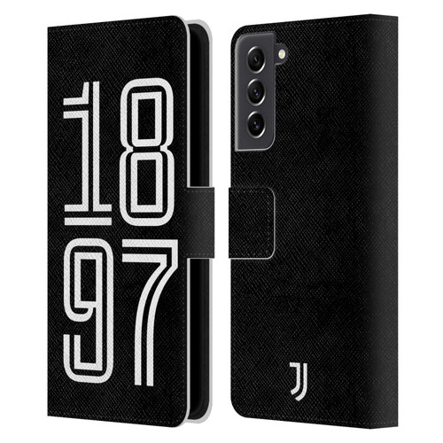 Juventus Football Club History 1897 Portrait Leather Book Wallet Case Cover For Samsung Galaxy S21 FE 5G