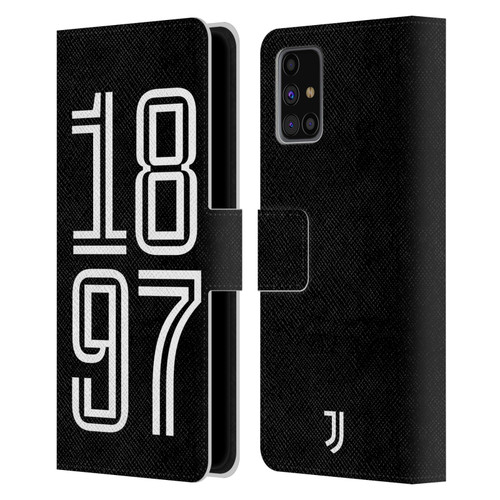 Juventus Football Club History 1897 Portrait Leather Book Wallet Case Cover For Samsung Galaxy M31s (2020)