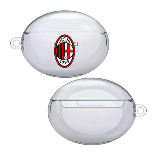 AC Milan Logo Plain Clear Hard Crystal Cover Case for Huawei Freebuds 4