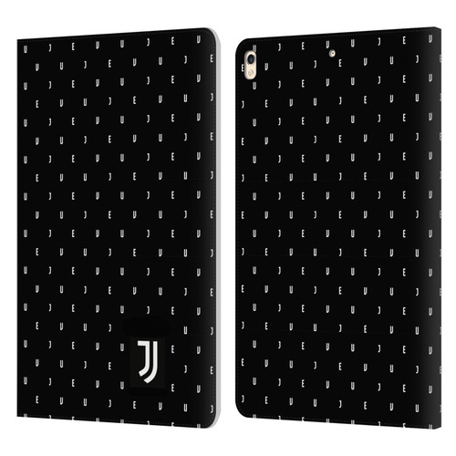 Juventus Football Club Lifestyle 2 Black Logo Type Pattern Leather Book Wallet Case Cover For Apple iPad Pro 10.5 (2017)