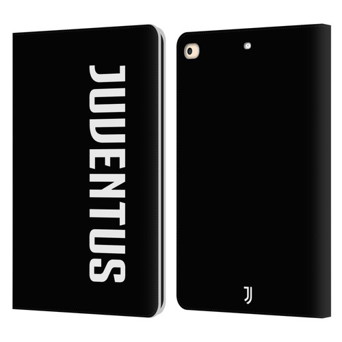 Juventus Football Club Lifestyle 2 Logotype Leather Book Wallet Case Cover For Apple iPad 9.7 2017 / iPad 9.7 2018
