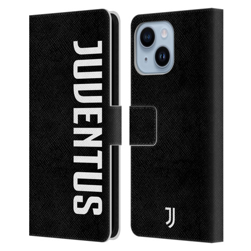 Juventus Football Club Lifestyle 2 Logotype Leather Book Wallet Case Cover For Apple iPhone 14 Plus