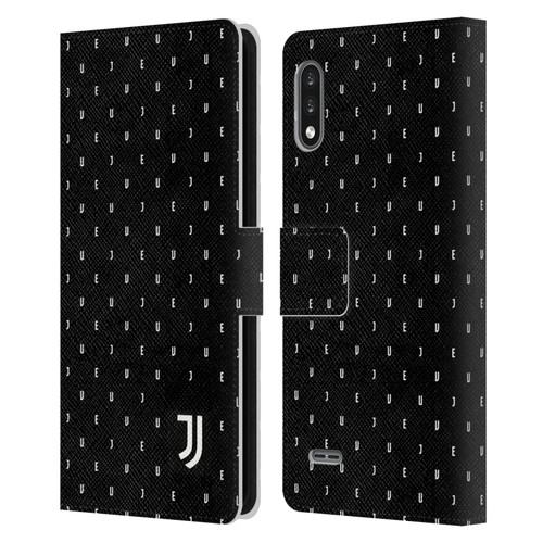 Juventus Football Club Lifestyle 2 Black Logo Type Pattern Leather Book Wallet Case Cover For LG K22