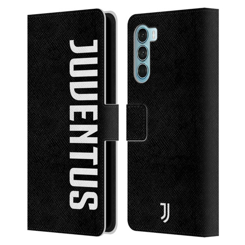 Juventus Football Club Lifestyle 2 Logotype Leather Book Wallet Case Cover For Motorola Edge S30 / Moto G200 5G