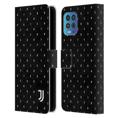 Juventus Football Club Lifestyle 2 Black Logo Type Pattern Leather Book Wallet Case Cover For Motorola Moto G100