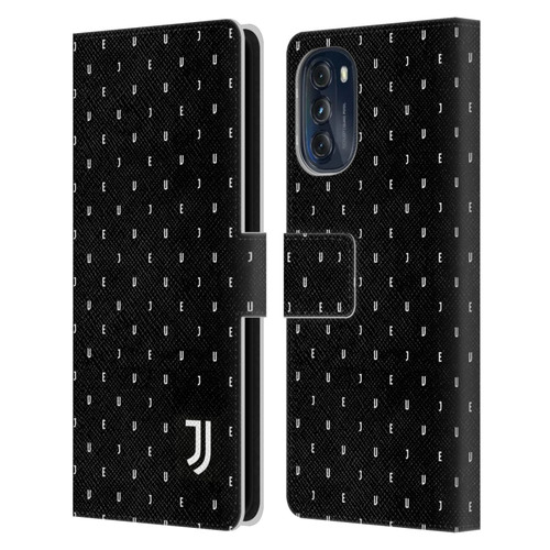 Juventus Football Club Lifestyle 2 Black Logo Type Pattern Leather Book Wallet Case Cover For Motorola Moto G (2022)