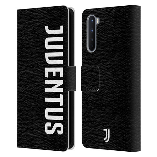 Juventus Football Club Lifestyle 2 Logotype Leather Book Wallet Case Cover For OnePlus Nord 5G