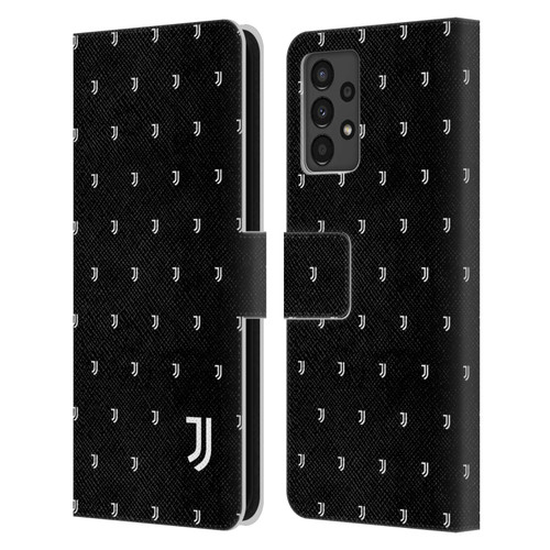 Juventus Football Club Lifestyle 2 Logomark Pattern Leather Book Wallet Case Cover For Samsung Galaxy A13 (2022)