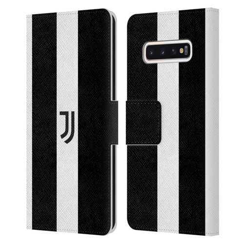 Juventus Football Club Lifestyle 2 Bold White Stripe Leather Book Wallet Case Cover For Samsung Galaxy S10