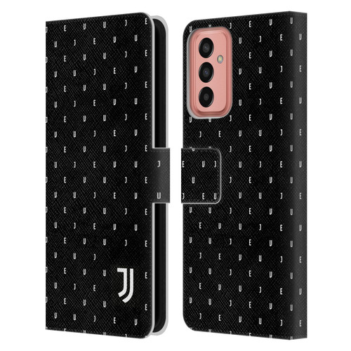 Juventus Football Club Lifestyle 2 Black Logo Type Pattern Leather Book Wallet Case Cover For Samsung Galaxy M13 (2022)