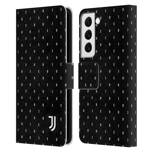 Juventus Football Club Lifestyle 2 Black Logo Type Pattern Leather Book Wallet Case Cover For Samsung Galaxy S22 5G