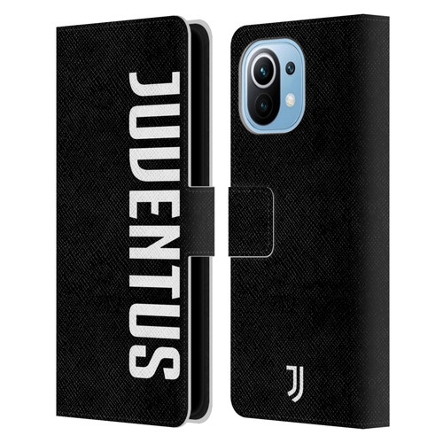 Juventus Football Club Lifestyle 2 Logotype Leather Book Wallet Case Cover For Xiaomi Mi 11