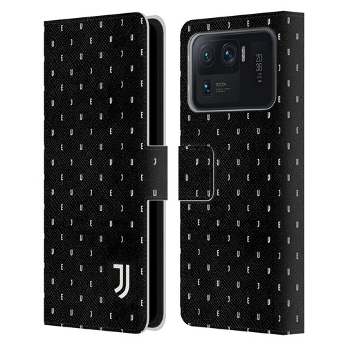 Juventus Football Club Lifestyle 2 Black Logo Type Pattern Leather Book Wallet Case Cover For Xiaomi Mi 11 Ultra