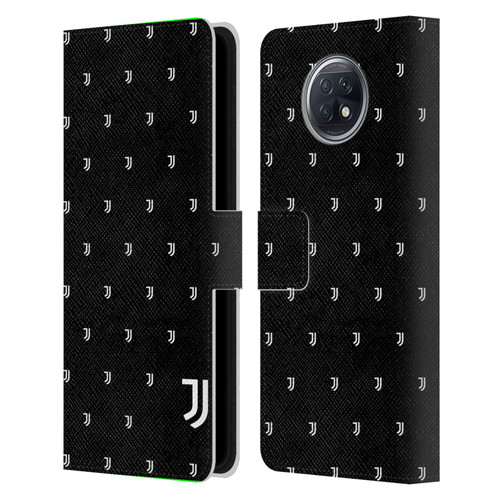 Juventus Football Club Lifestyle 2 Logomark Pattern Leather Book Wallet Case Cover For Xiaomi Redmi Note 9T 5G