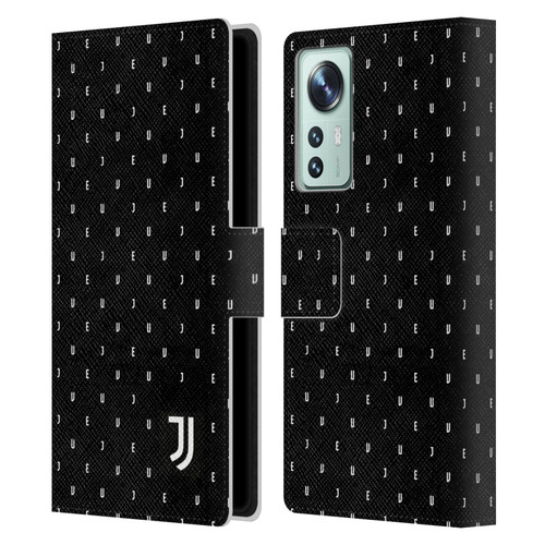 Juventus Football Club Lifestyle 2 Black Logo Type Pattern Leather Book Wallet Case Cover For Xiaomi 12