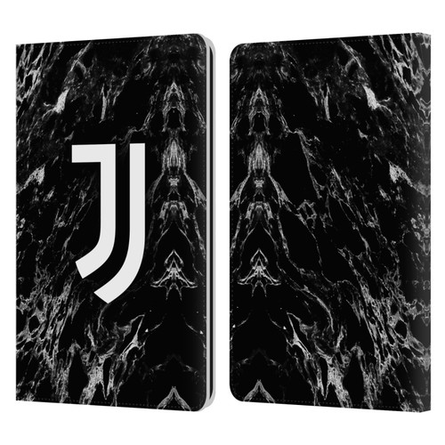 Juventus Football Club Marble Black Leather Book Wallet Case Cover For Amazon Kindle Paperwhite 1 / 2 / 3