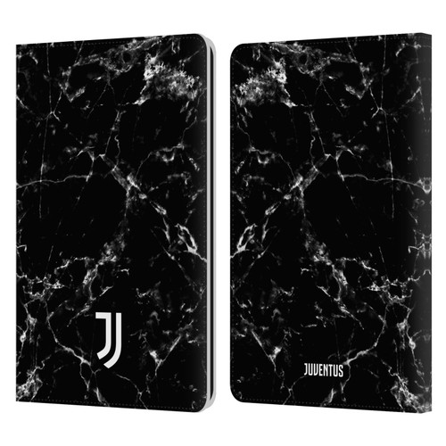 Juventus Football Club Marble Black 2 Leather Book Wallet Case Cover For Amazon Kindle Paperwhite 1 / 2 / 3