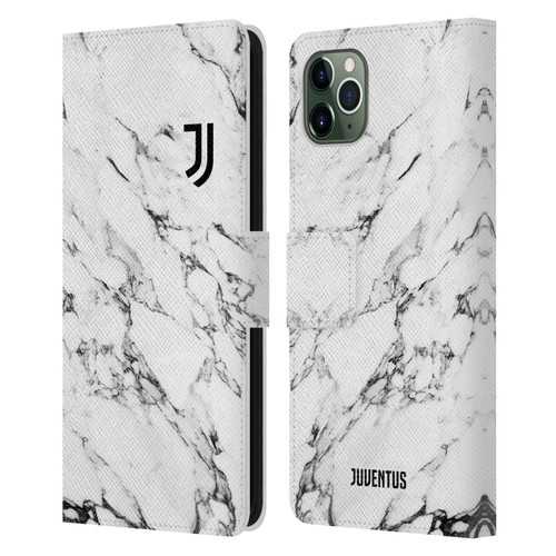 Juventus Football Club Marble White Leather Book Wallet Case Cover For Apple iPhone 11 Pro Max