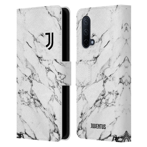 Juventus Football Club Marble White Leather Book Wallet Case Cover For OnePlus Nord CE 5G