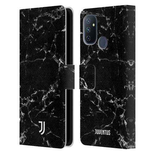 Juventus Football Club Marble Black 2 Leather Book Wallet Case Cover For OnePlus Nord N100