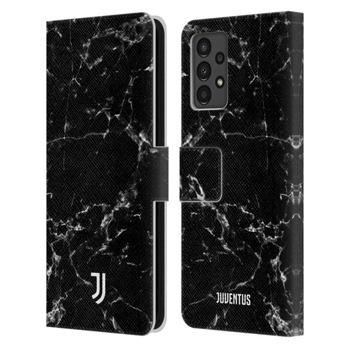 Juventus Football Club Marble Black 2 Leather Book Wallet Case Cover For Samsung Galaxy A13 (2022)