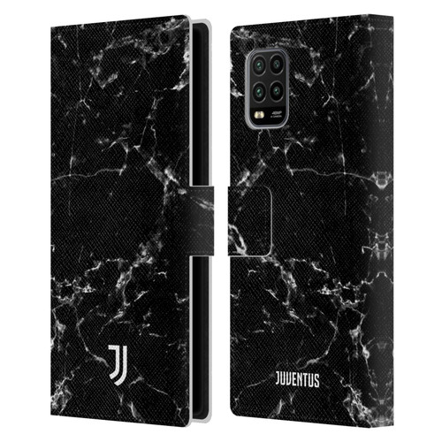 Juventus Football Club Marble Black 2 Leather Book Wallet Case Cover For Xiaomi Mi 10 Lite 5G