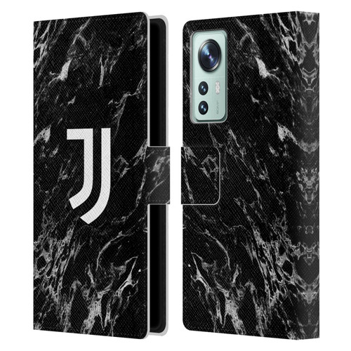 Juventus Football Club Marble Black Leather Book Wallet Case Cover For Xiaomi 12