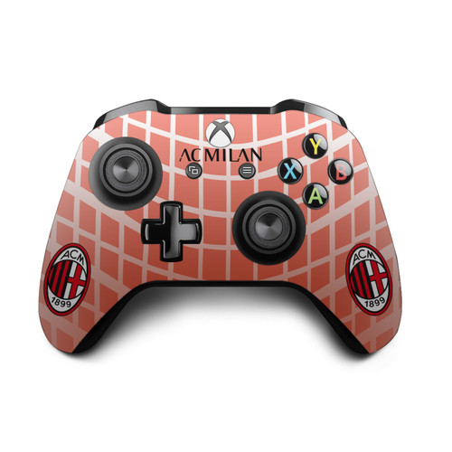 AC Milan 2020/21 Crest Kit Away Vinyl Sticker Skin Decal Cover for Microsoft Xbox One S / X Controller