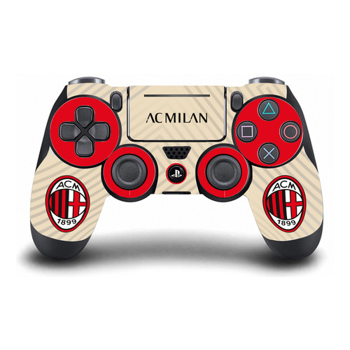 AC Milan 2021/22 Crest Kit Away Vinyl Sticker Skin Decal Cover for Sony DualShock 4 Controller