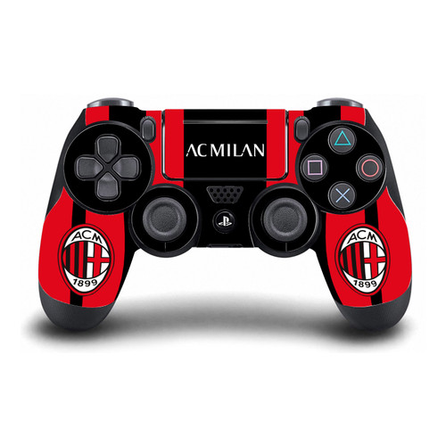 AC Milan 2021/22 Crest Kit Home Vinyl Sticker Skin Decal Cover for Sony DualShock 4 Controller