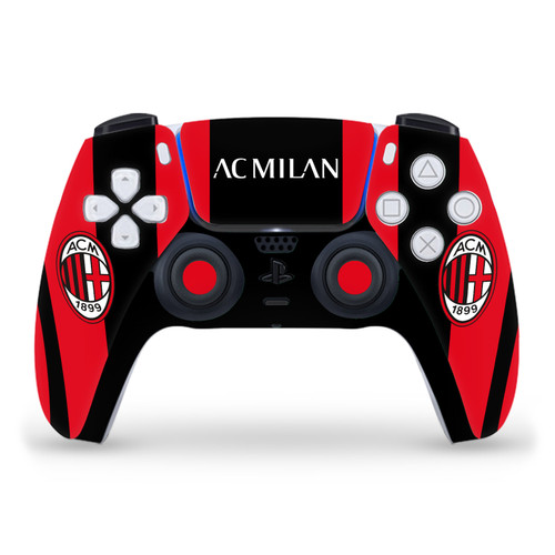 AC Milan 2021/22 Crest Kit Home Vinyl Sticker Skin Decal Cover for Sony PS5 Sony DualSense Controller