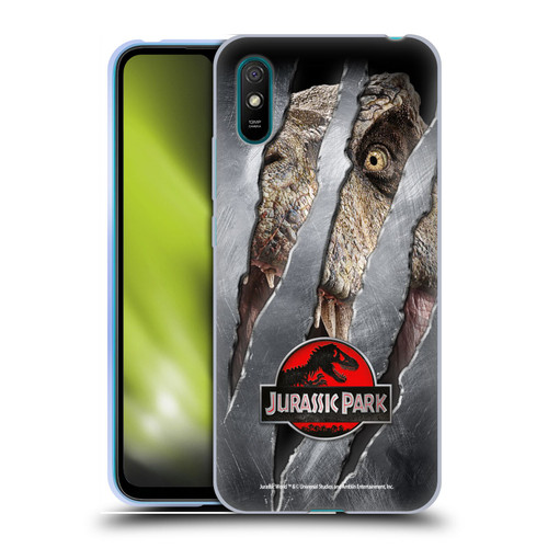 Jurassic Park Logo T-Rex Claw Mark Soft Gel Case for Xiaomi Redmi 9A / Redmi 9AT