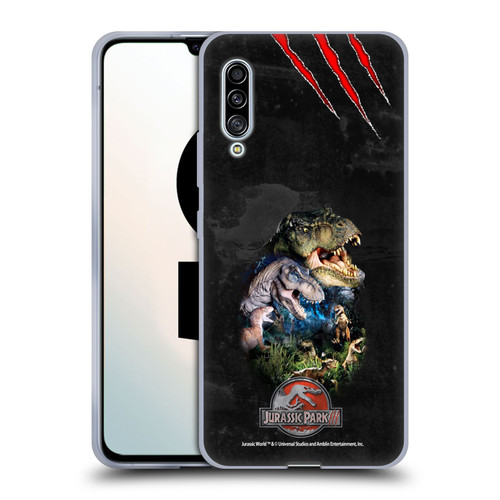 Jurassic Park III Key Art Dinosaurs Soft Gel Case for Samsung Galaxy A90 5G (2019)