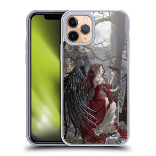 Nene Thomas Deep Forest Dark Angel Fairy With Raven Soft Gel Case for Apple iPhone 11 Pro