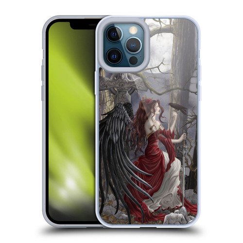 Nene Thomas Deep Forest Dark Angel Fairy With Raven Soft Gel Case for Apple iPhone 12 Pro Max