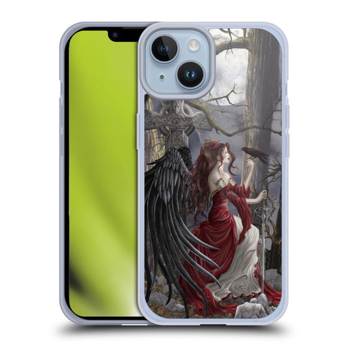 Nene Thomas Deep Forest Dark Angel Fairy With Raven Soft Gel Case for Apple iPhone 14