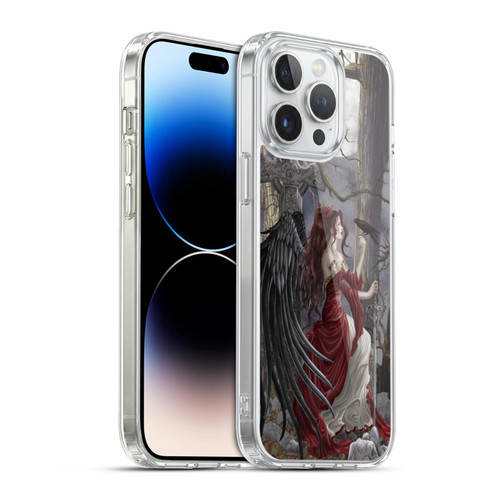 Nene Thomas Deep Forest Dark Angel Fairy With Raven Soft Gel Case for Apple iPhone 14 Pro Max & MagSafe
