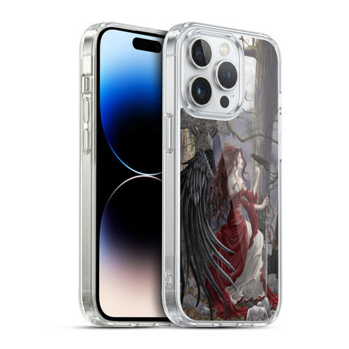 Nene Thomas Deep Forest Dark Angel Fairy With Raven Soft Gel Case for Apple iPhone 14 Pro & MagSafe