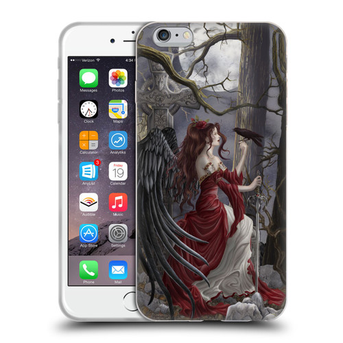 Nene Thomas Deep Forest Dark Angel Fairy With Raven Soft Gel Case for Apple iPhone 6 Plus / iPhone 6s Plus