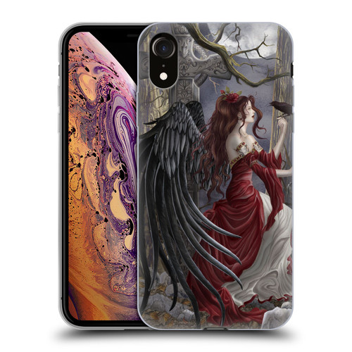 Nene Thomas Deep Forest Dark Angel Fairy With Raven Soft Gel Case for Apple iPhone XR