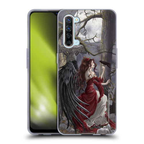 Nene Thomas Deep Forest Dark Angel Fairy With Raven Soft Gel Case for OPPO Find X2 Lite 5G