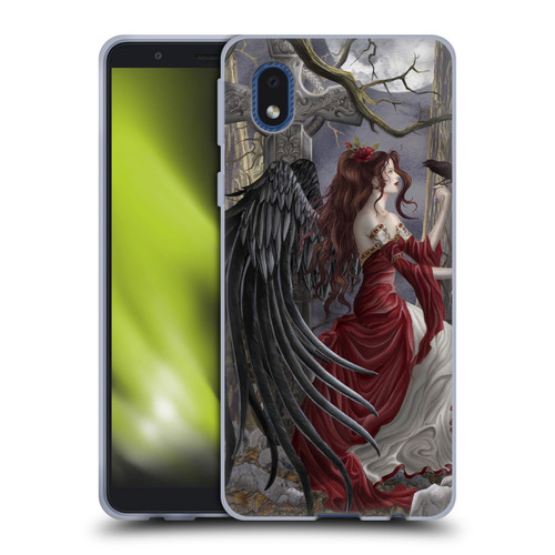 Nene Thomas Deep Forest Dark Angel Fairy With Raven Soft Gel Case for Samsung Galaxy A01 Core (2020)