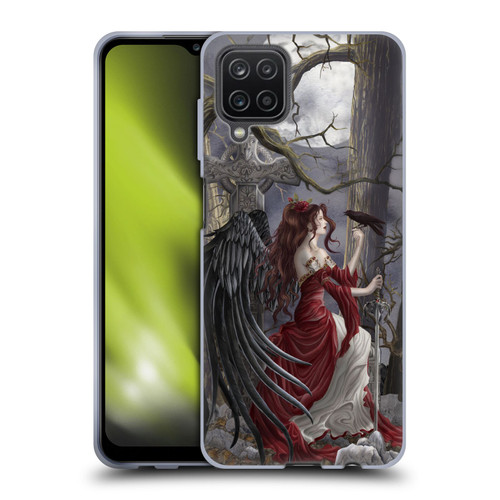 Nene Thomas Deep Forest Dark Angel Fairy With Raven Soft Gel Case for Samsung Galaxy A12 (2020)