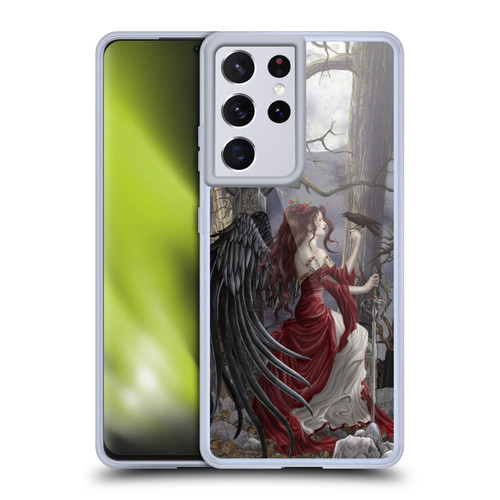 Nene Thomas Deep Forest Dark Angel Fairy With Raven Soft Gel Case for Samsung Galaxy S21 Ultra 5G