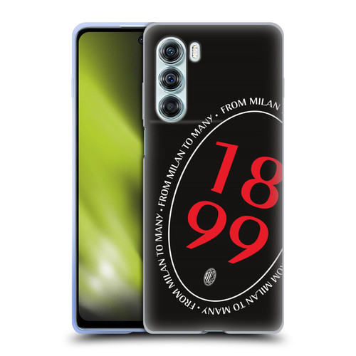 AC Milan Art 1899 Oversized Soft Gel Case for Motorola Edge S30 / Moto G200 5G